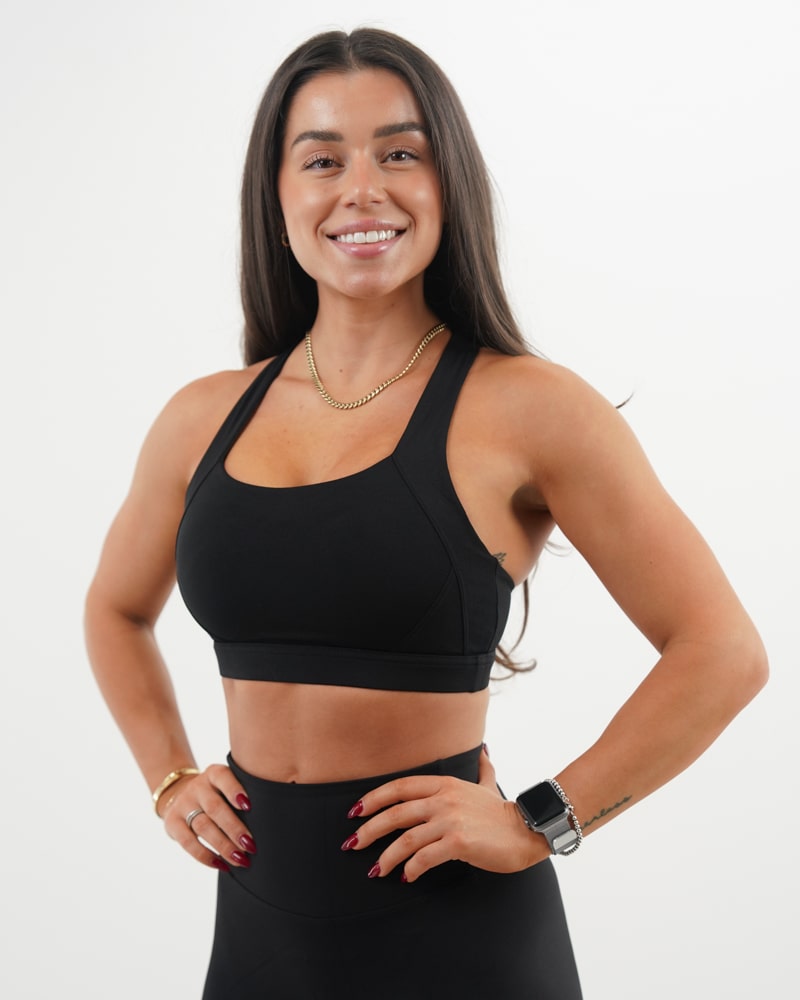 PerfectFit - Black Sport Bra