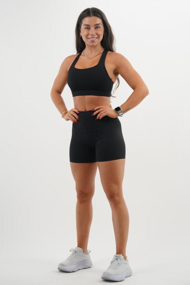 PerfectFit - Black Sport Bra