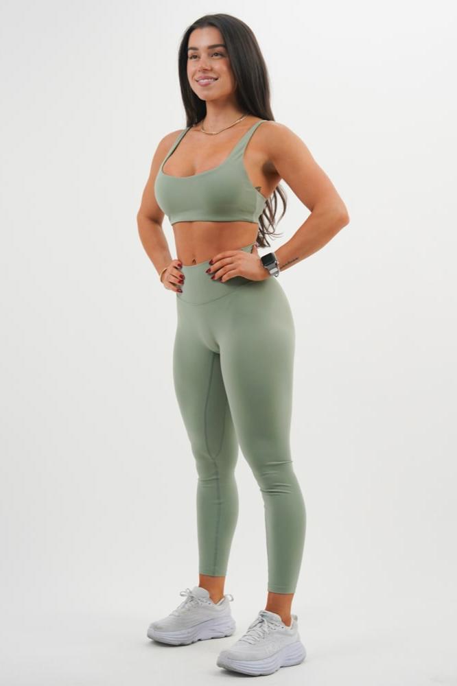 PerfectFit - Light Green Sport Bra