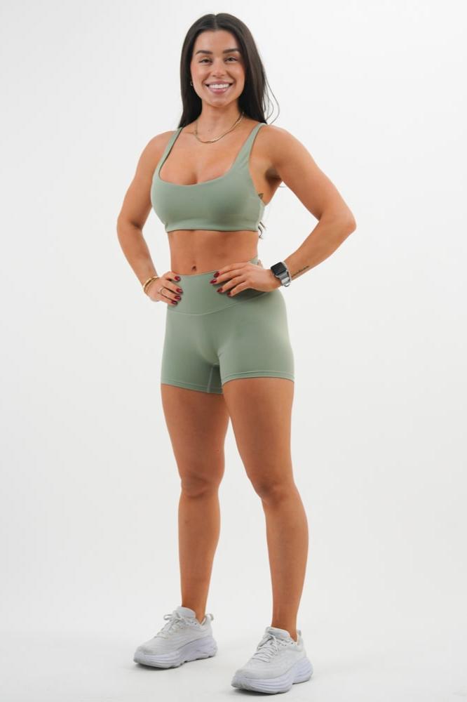 PerfectFit - Light Green Shorts