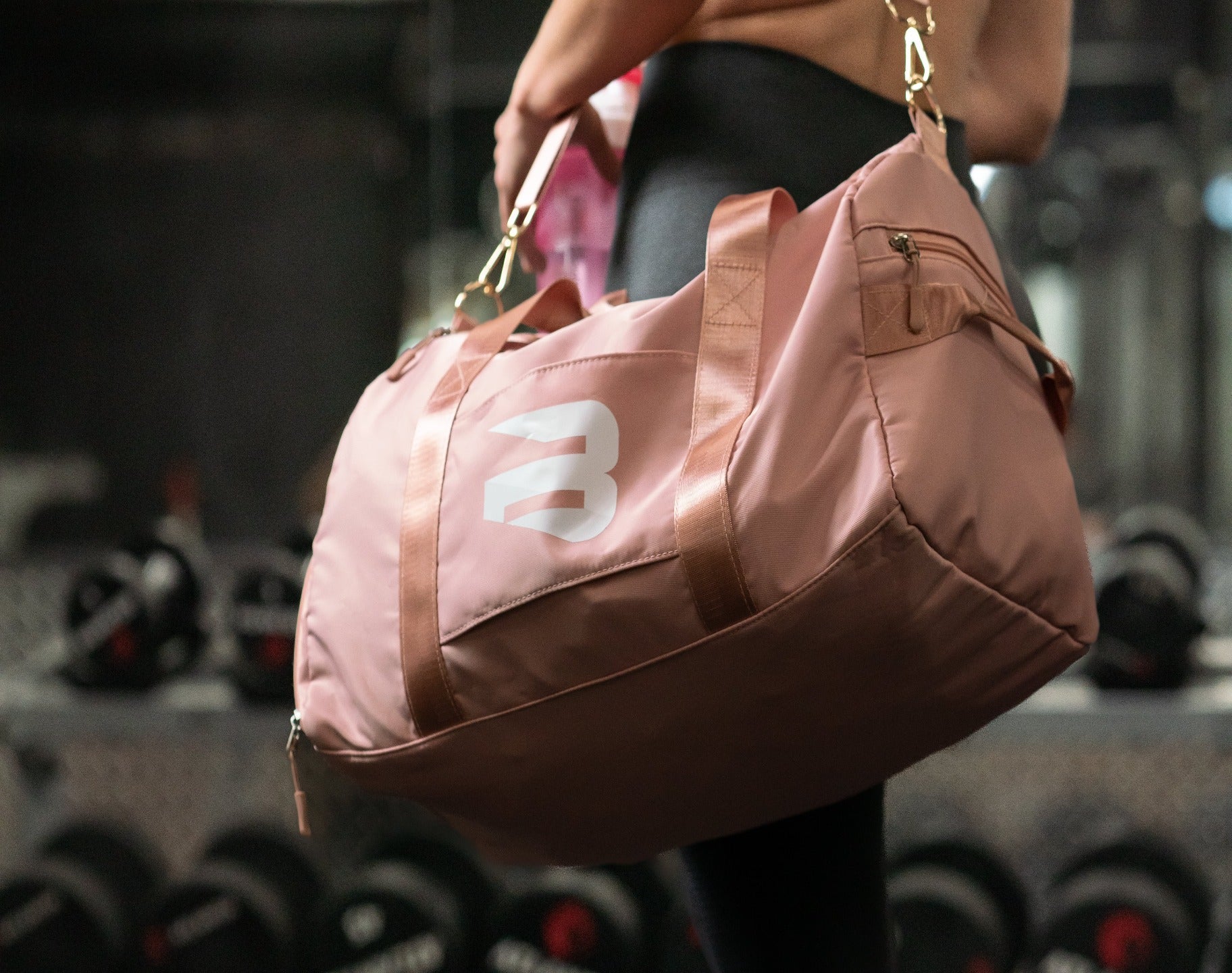 Gym bag pink fashion