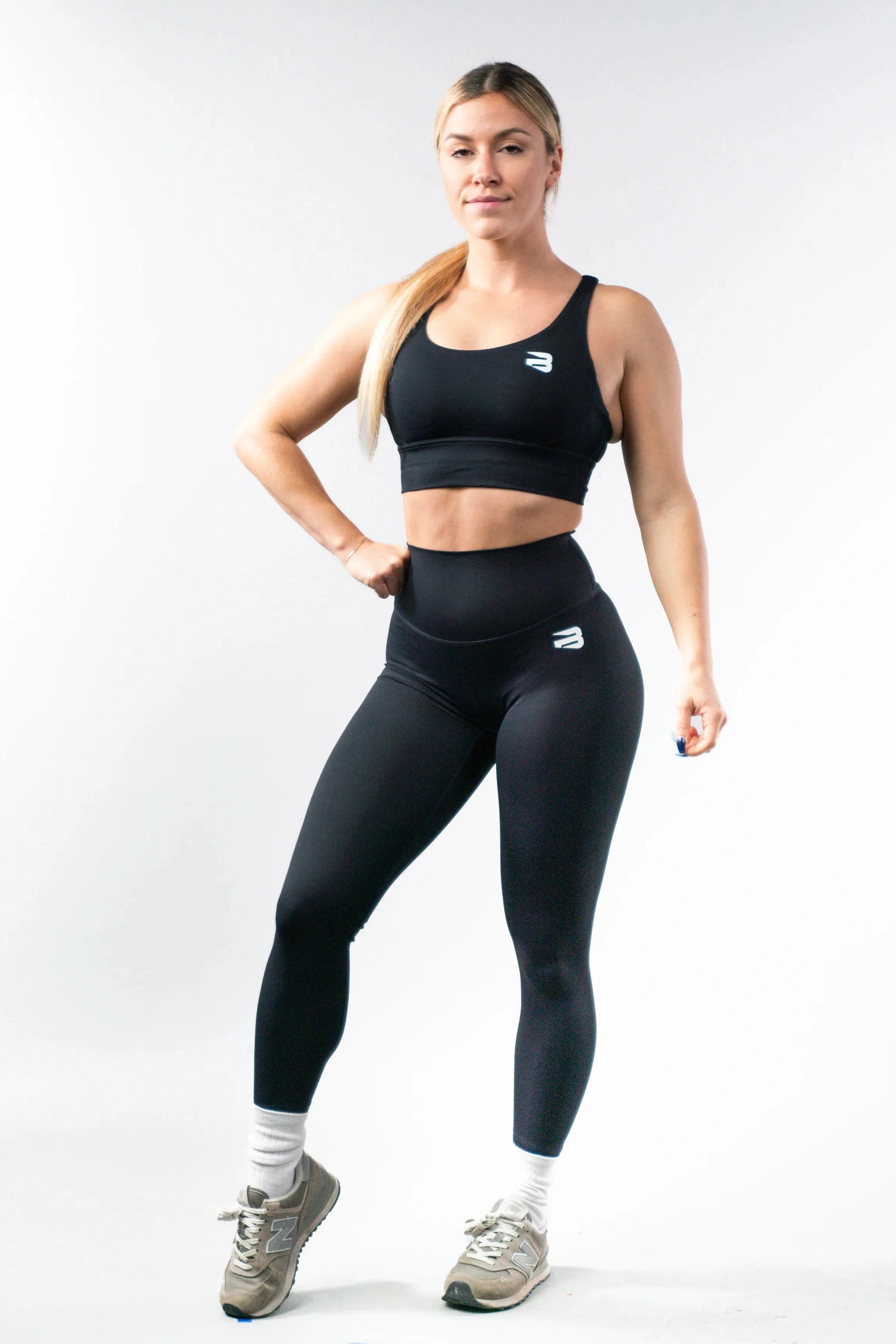 Seamless- Black Legging